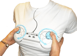 Nipple Game Pad T-Shirt